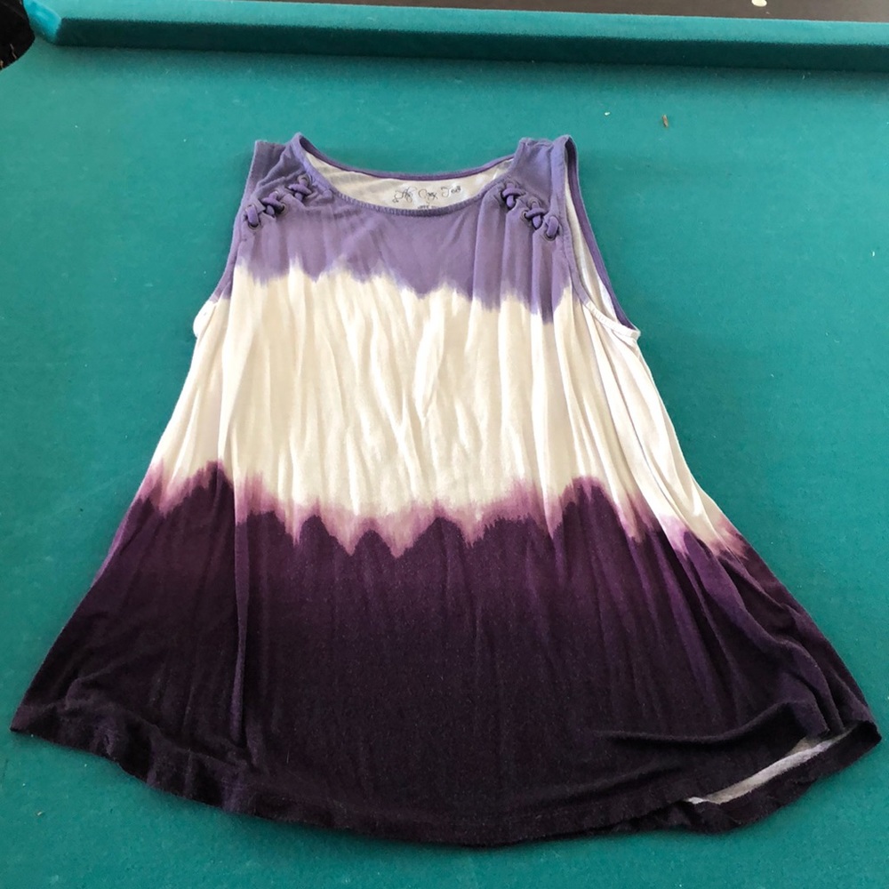 Long float ombre tank